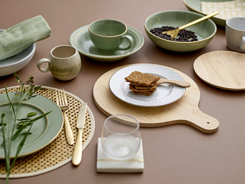 Bloomingville, Bambus Tischset, Platzdeckchen rund, natur