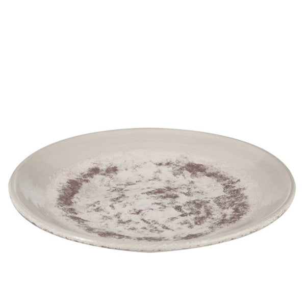 J-Line Dekoteller, Dekoschale OCEAN Keramik (45x45x6cm)