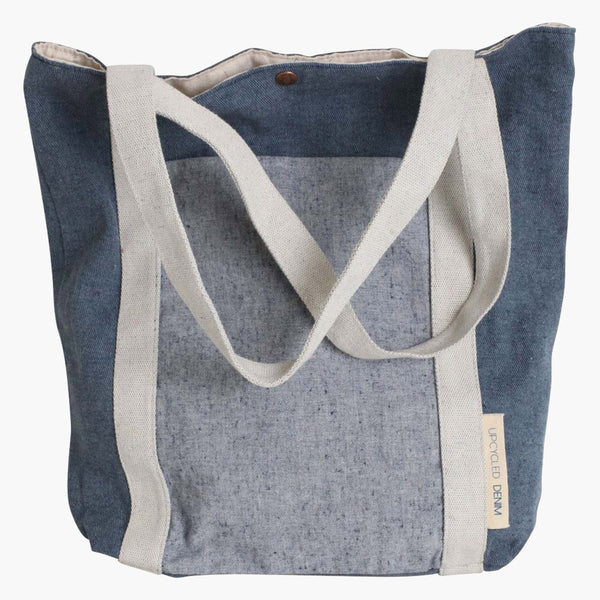 Shopper / Einkaufstasche / Tragetasche upcycled denim, Secondlove