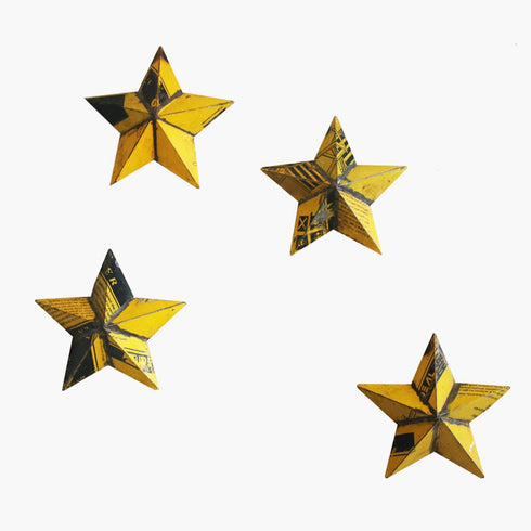 Dekostern, Metallstern, Industrial Design, handmade, Secondlove, Upcycling