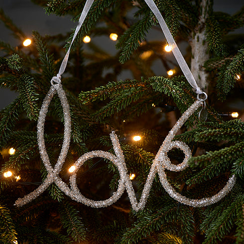 Riviera Maison Hänger Glamorous Love, 18cm