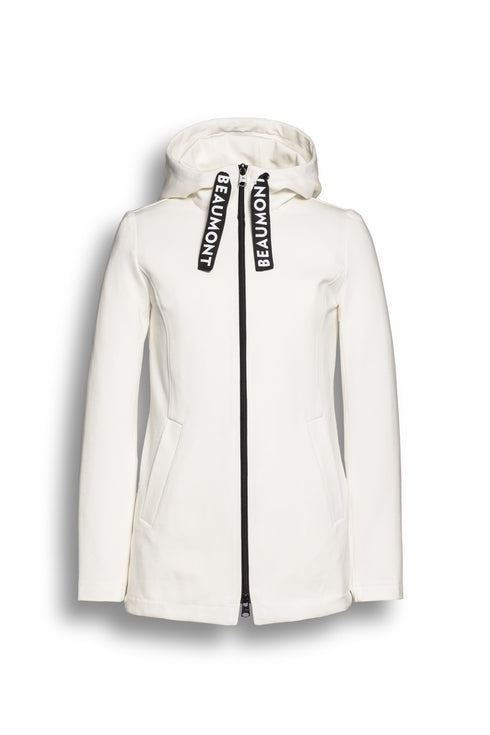 Beaumont Hoodie Luxury, Kapuzenjacke Jersey, offwhite