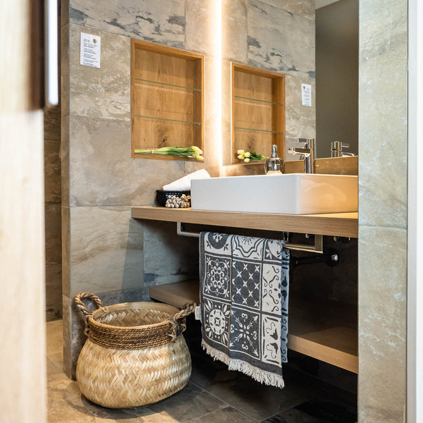 AELIA Beach towel, Pestemal, Decke, Schal, ANAFI BLACK