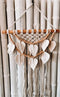 Boho Makramee Wanddeko, Gypsy Wandbehang, creme-natur 40x55x2cm