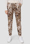 CAT NOIR Sweat Hose, Jogger Pants Leo, creme-braun