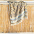 AELIA Beach towel, Pestemal, Decke, Schal, MILOS schwarz-senf-blau