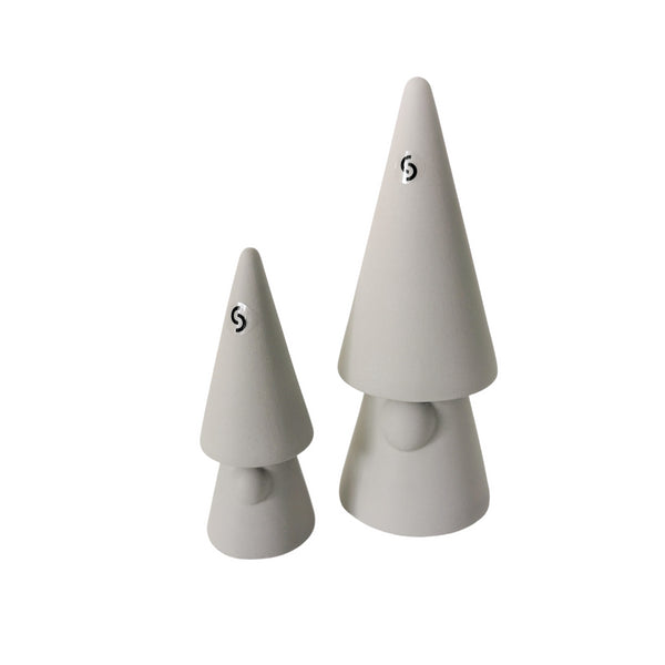 Storefactory Deko Figur Wichtel Evert groß, Dekofigur skandinavisch hellgrau (1Stk.)