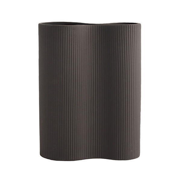 Skandi Vase, Storefactory Dekovase Bunn anthrazit grau