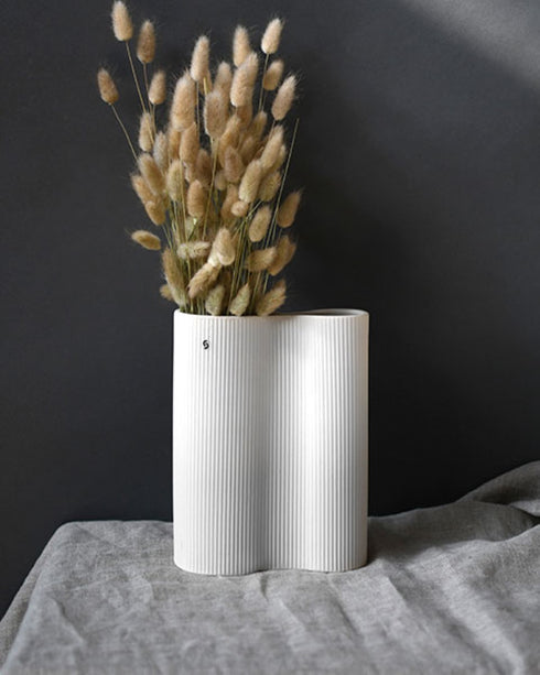 Skandi Vase, Storefactory Dekovase Bunn creme