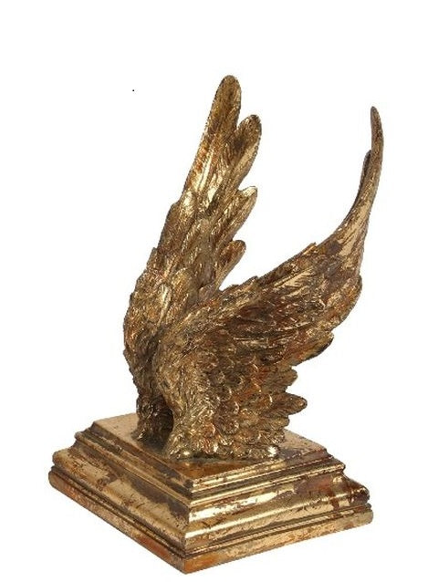 Dekoflügel, Engelsflügel barock antik-gold