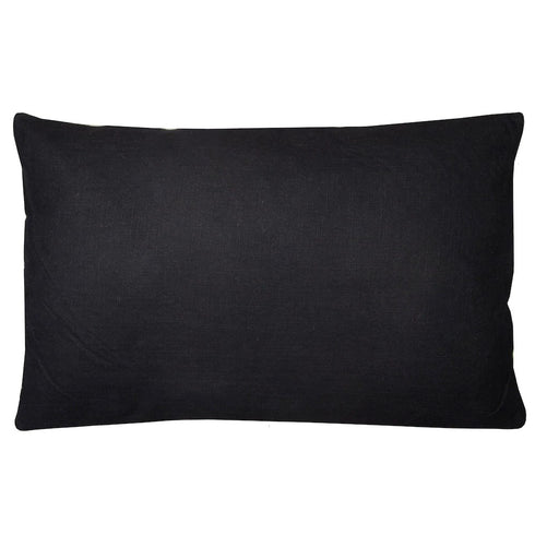 Sofakissen Ethno, Dekokissen schwarz-weiss, 60 x 40 cm