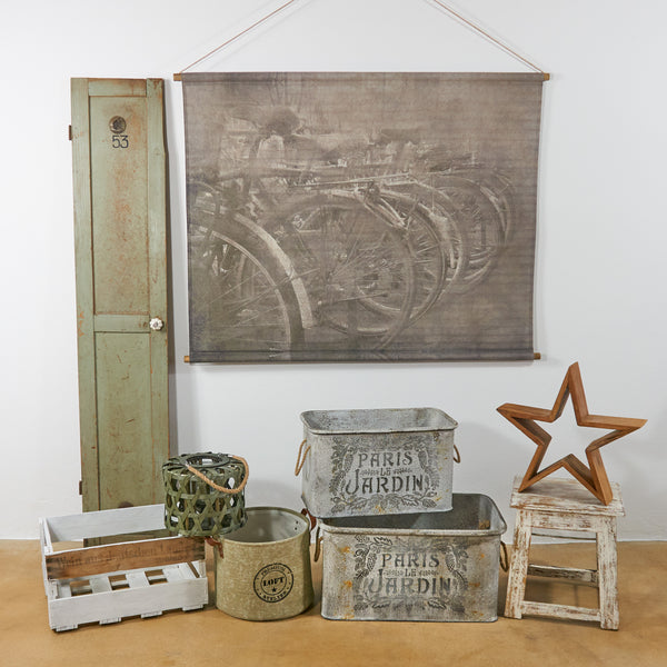 Retrobild bicycle, Fahrrad, Bike, Wanddekoration, Canvas groß