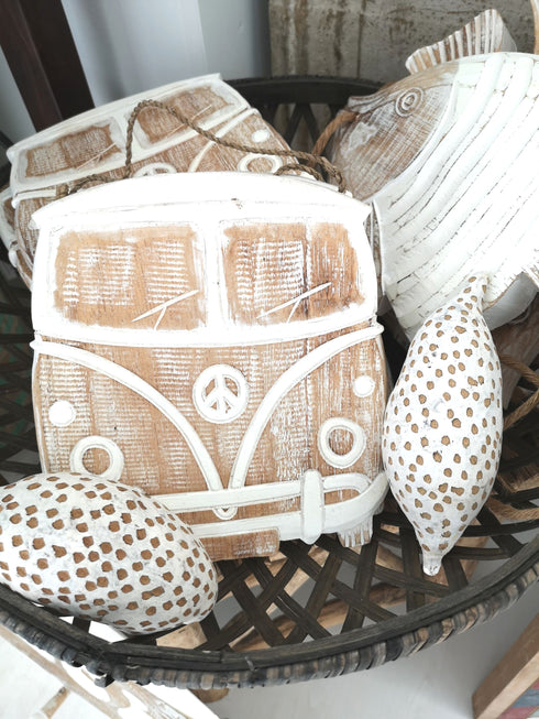 Dekofrüchte, Boho Deko, Baobab, gepunktet 5Stk.