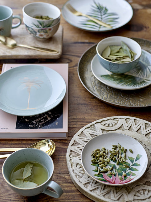 Bloomingville, Dekoschale orientalisch, Metall, gold