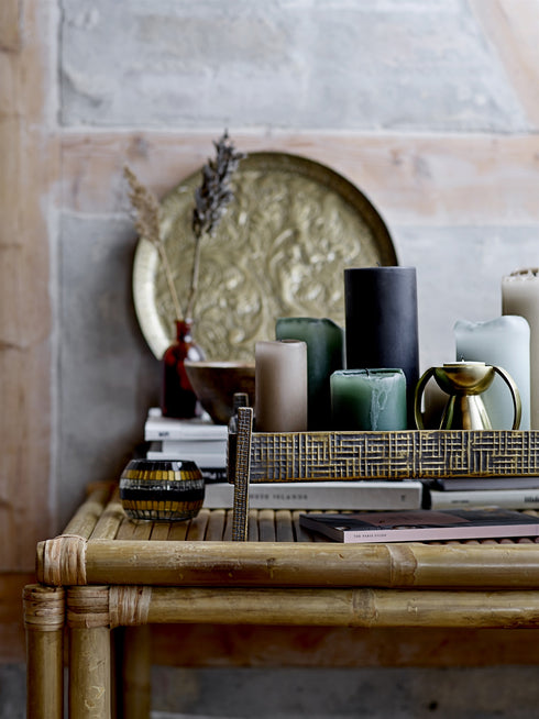 Bloomingville, Dekoschale orientalisch, Metall, gold