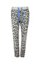 XOX Sweat Hose, Jogger Pants Leo, creme-grau-blau - Fair Trade