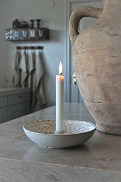 Majas Cottage, Lidatorp Happiness, Kerzenhalter Mandala, Dekoschale Vintage weiss