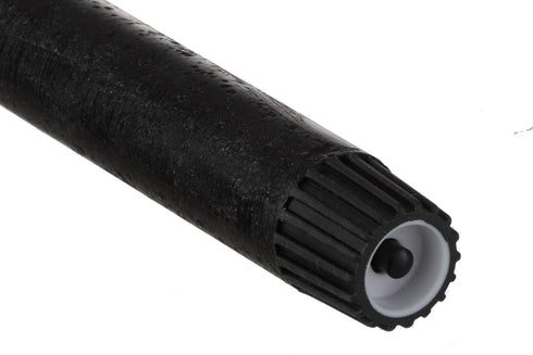 LED Stabkerzen lang, schwarz, 2er Packung