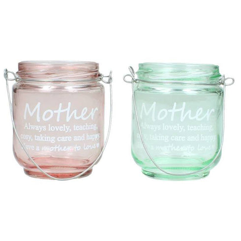 Windlicht, Dekoglas, LOVELY MOTHER