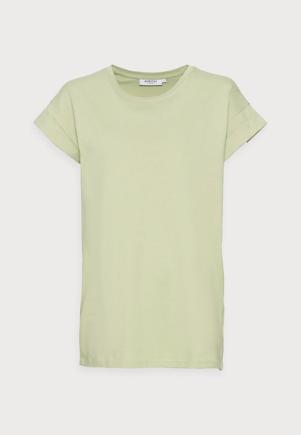 Moss Copenhagen - ALVA STD SEASONAL TEE- T-Shirt kurzarm, hellgrün