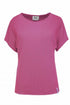 XOX Pullunder Rundhals, kurzarm, Boxy Shirt pink - Fair Trade
