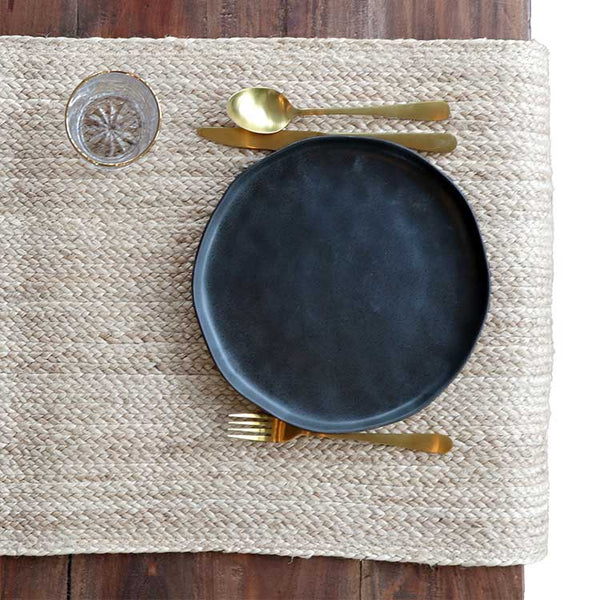 Tischläufer Jute 45x150cm natur hell