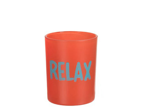 Statement Teelichthalter Beach, Dekoglas Strand lucky colors, klein