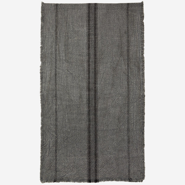 Madam Stoltz, Tischläufer Shabby Chic, grau