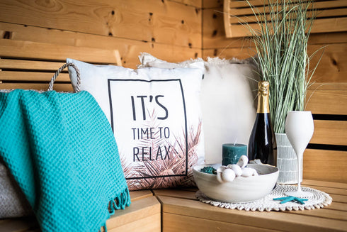 Dutch Decor Boho Dekokissen Relax, Baumwolle, 45x45cm