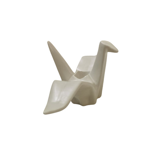 Skandi Kerzenhalter, Scandi Design Kerzenständer Schwan, weiß