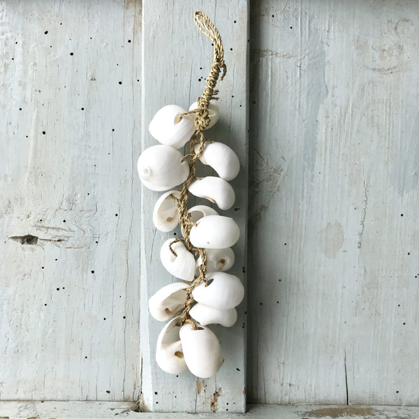Hängedeko, Muschelkette Boho, Dekokette Ibiza