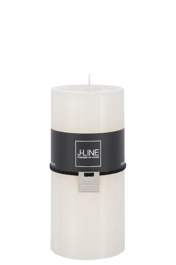 Stumpfkerze groß, vanille