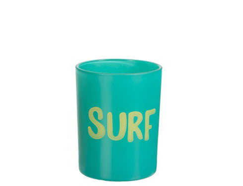 Statement Windlicht Beach, Dekoglas Strand lucky colors, groß