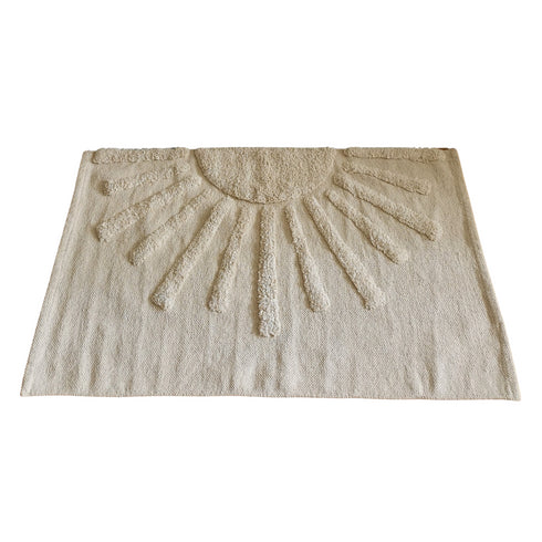 Liv Interior Boho Teppich Sunrise 60 x 90 cm, creme