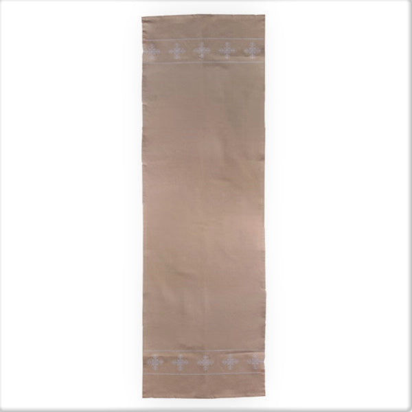 Storefactory Tischläufer Flinga Skandi, Recycling Cotton, beige-weiß, SECONDLOVE