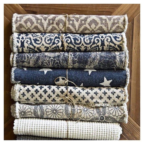 Kokon Tischset "Stars", blau, 48x33cm