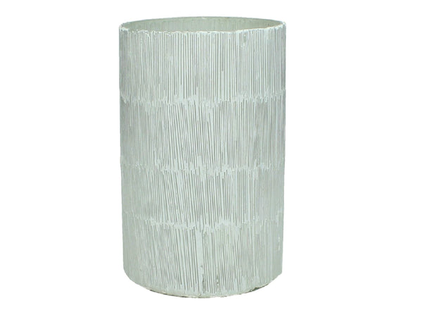 Windlicht / Dekoobjekt, Boho Tischdekoration, 16cm, weiß