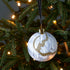Riviera Maison Weihnachtskugel Pretty Marble grau, 8cm