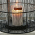 Riveria Maison Laterne Shanghai Metal Wire Hurricane , schwarz