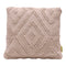 Boho Makramee Kissen Ibiza, Dekokissen Raute 45x45cm, natur, handmade