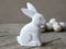 Chic Antique Osterhase Shabby Chic, Holzhase Vintage, weiß