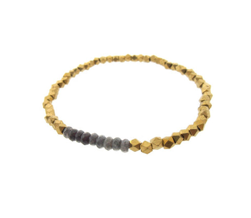 Elegantes Armband Jade, gold 4Life