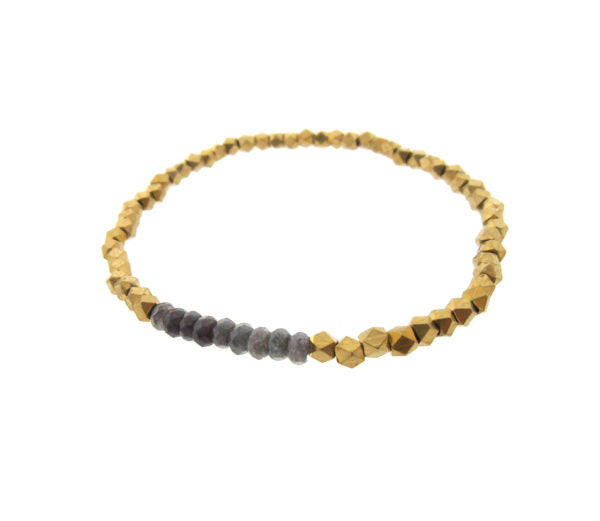 Elegantes Armband Jade, gold 4Life
