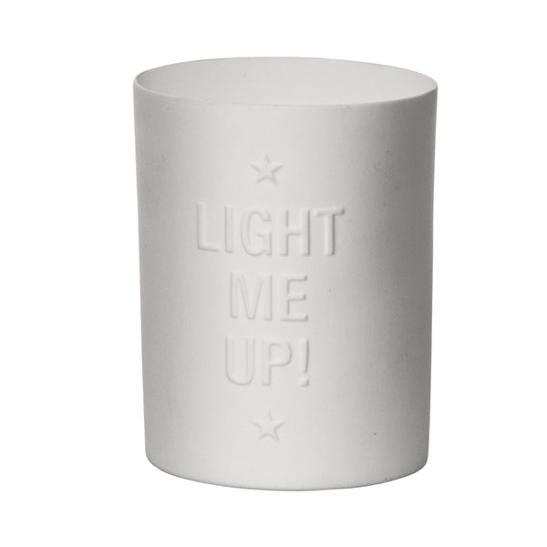 Bloomingville, Teelichthhalter, Deko, Light me up, weiß