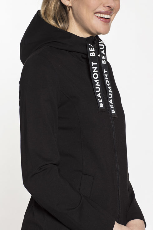 Beaumont Hoodie Luxury, Kapuzenjacke Jersey, offwhite