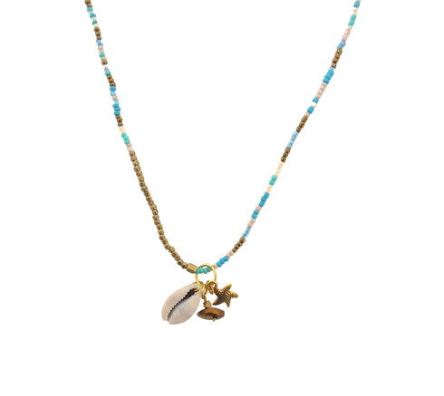 Halskette Boho Beach blue, 3-in-1, 4Life