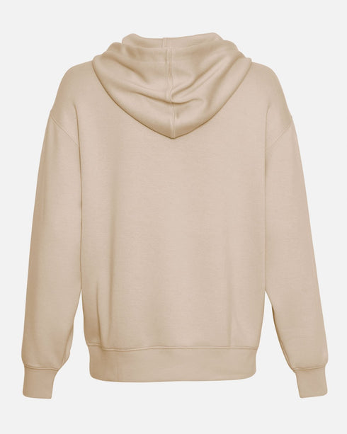 Moss Copenhagen - IMA Logo Hood Sweatshirt white pepper, Kapuzenpullover, Hoodie beige-sand