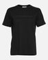 Moss Copenhagen - LIV ORGANIC LOGO TEE - T-Shirt kurzarm, schwarz, mit Logo