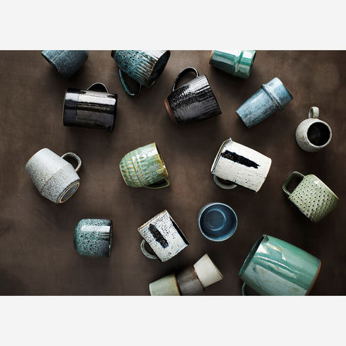 Madam Stolz Kaffeetasse, Henkelbecher Steinzeug,schwarz