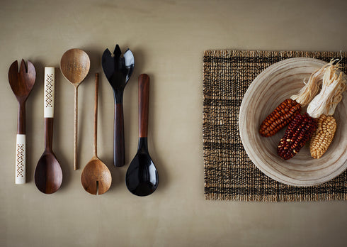 Madam Stolz Servierschüssel Holz, Dekoschale, D:29cm